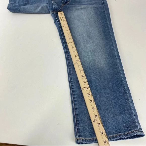 Lucky Brand Women's 10/30 Sweet Jean Crop Jeans Medium Wash - Picture 4 of 9